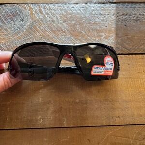 Coleman Polarized Sunglasses Mens Black Sport C6031-C1 UV Protection